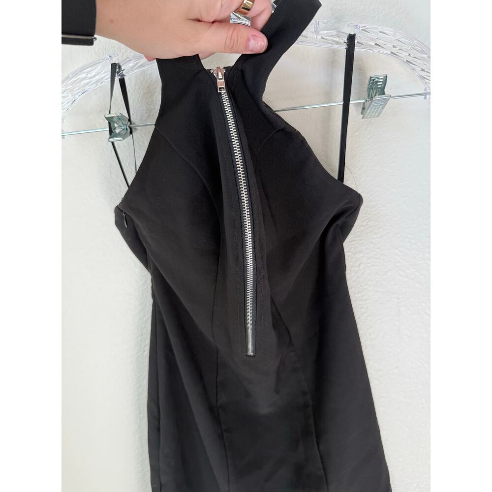 Revolve Superdown Greta Zip Up Dress In Black Siz… - image 7